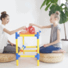 Kids playing with PetraPlay Ultimate Builder Set, creative construction toy for children.