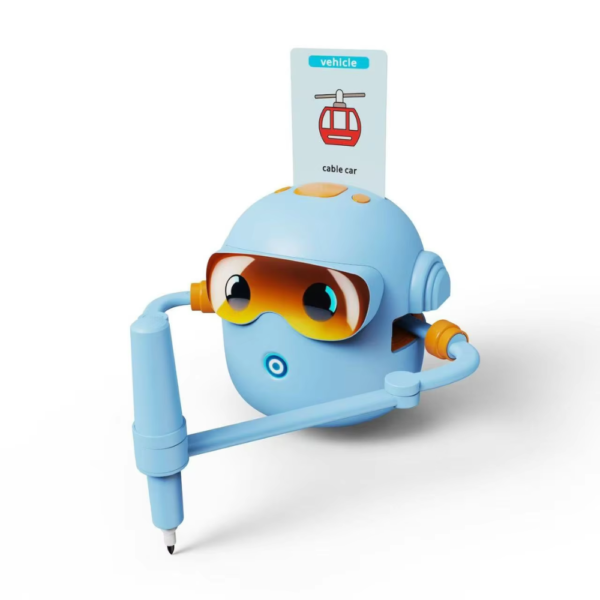 روبوت الرسم التفاعلي (يتضمن 100 بطاقة تعليمية)