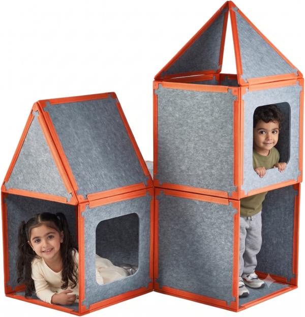 For Amazon Giant magnetic tiles play-house build, photo 2 of 2