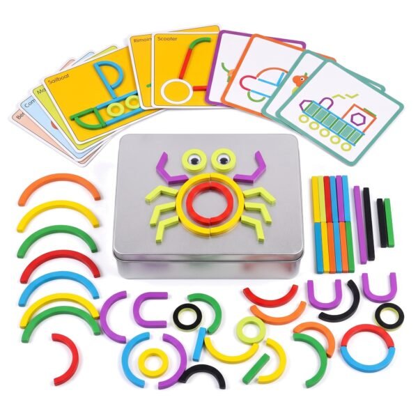 MAG-02_01_main Magnetic puzzle with sticks and rings