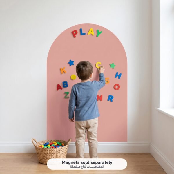 WAL-01_03_in-use Magnetic wall decal, photo 3 of 7