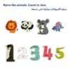 Animal & Number Magnets: how to play
