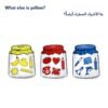 Colour-Sorting Jars Magnet Set: how to play