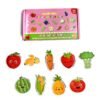 Fruit & Vegetable Magnets: pack and pieces Fruit & Vegetable Magnets: pack and pieces