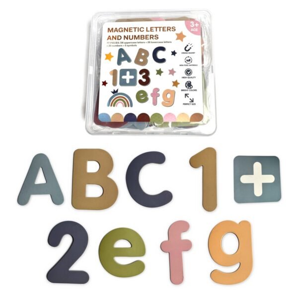 Magnetic Letters & Numbers: pack and pieces Magnetic Letters & Numbers: pack and pieces