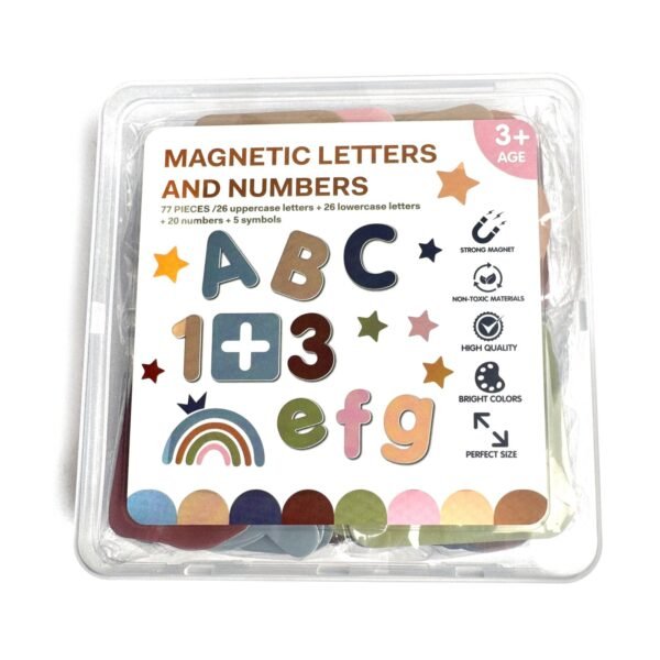 Magnetic Letters & Numbers: the pack Magnetic Letters & Numbers: the pack