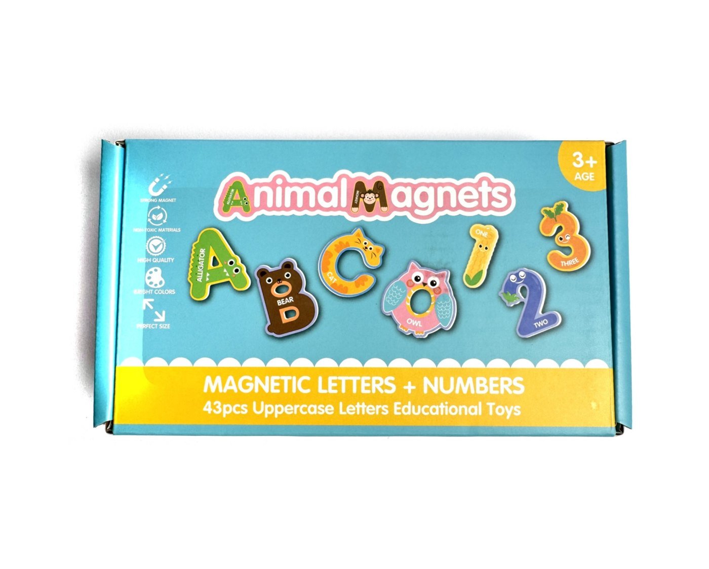 The Animal Alphabet Magnets pack