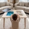 Sensory Activity Table with Study Chair