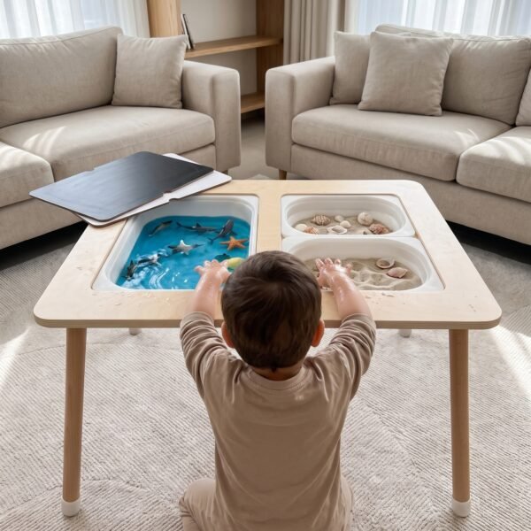 Sensory Activity Table with Study Chair