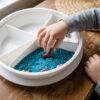 Round Divided Sensory Tray