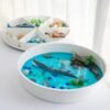 Round Divided Sensory Tray