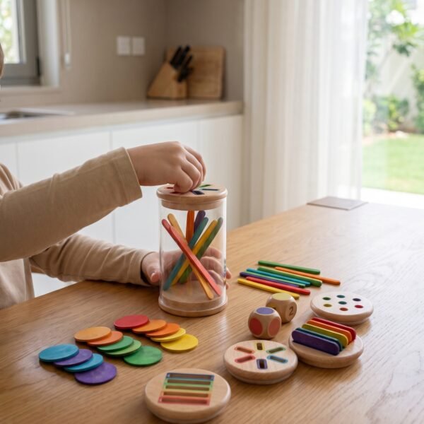Colour Sorting Sticks & Discs Colour Sorting Sticks & Discs