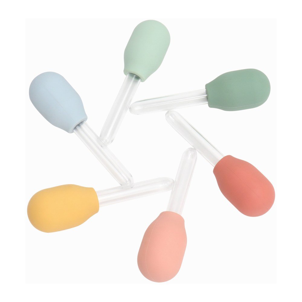 The Silicone Droppers Set on a white background