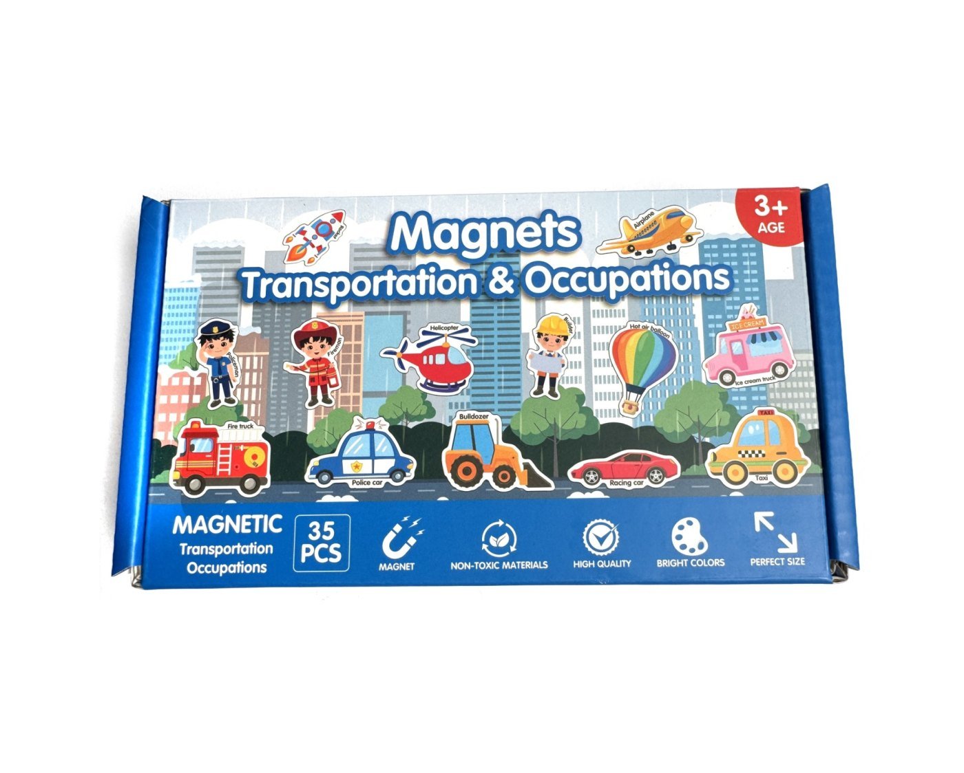 The Transport & Occupations Magnets pack