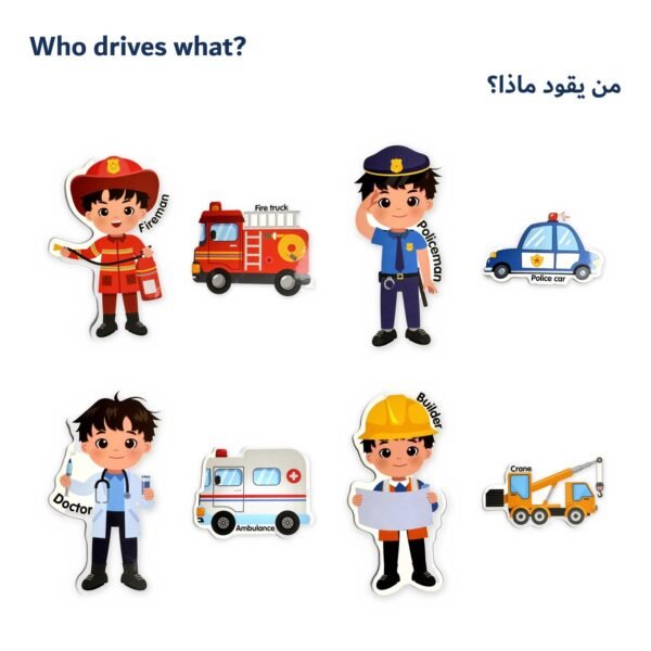Transport & Occupations Magnets: how to play Transport & Occupations Magnets: how to play
