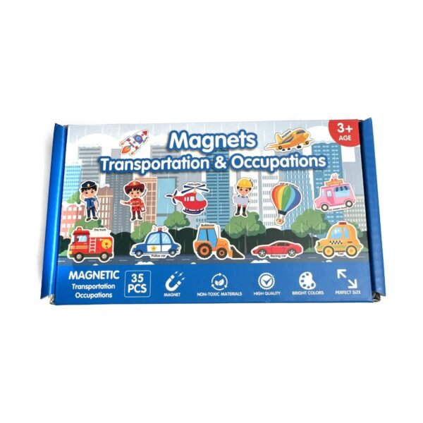 Transport & Occupations Magnets: the pack Transport & Occupations Magnets: the pack