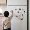 Transport & Occupations Magnets: on a fridge door at home Transport & Occupations Magnets: on a fridge door at home